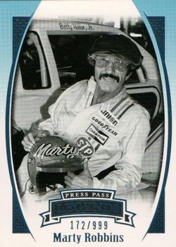 2007 Press Pass Legends - Blue #B-8 Marty Robbins Front