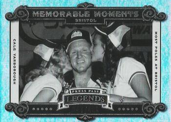 2007 Press Pass Legends - Memorable Moments Silver #MM 2 Cale Yarborough Front