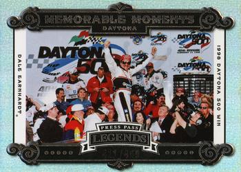 2007 Press Pass Legends - Memorable Moments Silver #MM 8 Dale Earnhardt Front
