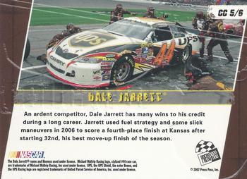 2007 Press Pass Premium - Concrete Chaos #CC 5 Dale Jarrett Back