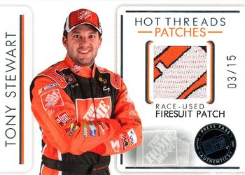 2007 Press Pass Premium - Hot Threads Patches #HTP 17 Tony Stewart Front