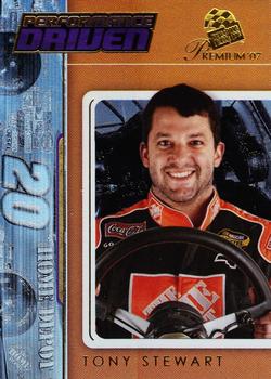 2007 Press Pass Premium - Performance Driven #PD 8 Tony Stewart Front