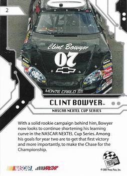 2007 Press Pass Stealth - Retail #2 Clint Bowyer Back