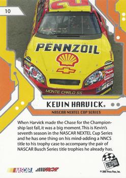 2007 Press Pass Stealth - Retail #10 Kevin Harvick Back