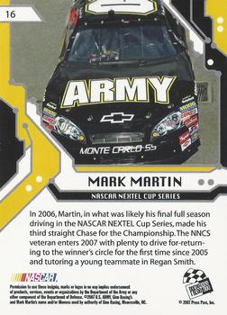 2007 Press Pass Stealth - Retail #16 Mark Martin Back