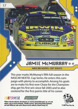 2007 Press Pass Stealth - Retail #17 Jamie McMurray Back