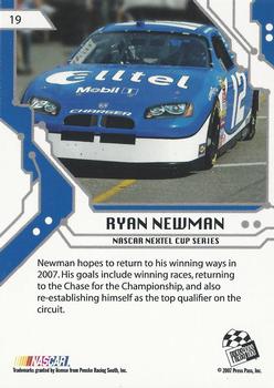 2007 Press Pass Stealth - Retail #19 Ryan Newman Back