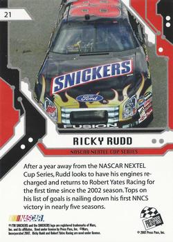 2007 Press Pass Stealth - Retail #21 Ricky Rudd Back