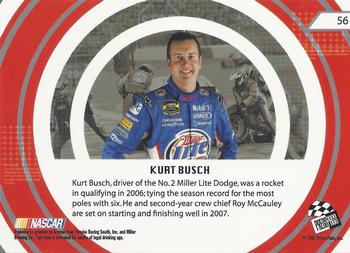 2007 Press Pass Stealth - Retail #56 Kurt Busch's Crew Back