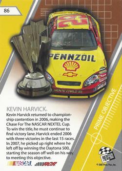 2007 Press Pass Stealth - Retail #86 Kevin Harvick Back