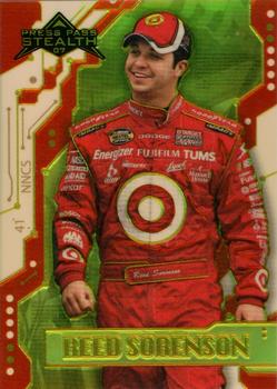 2007 Press Pass Stealth - Chrome Exclusives #X23 Reed Sorenson Front