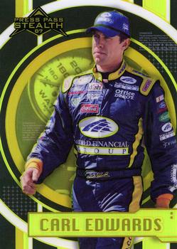 2007 Press Pass Stealth - Chrome Exclusives #X39 Carl Edwards Front