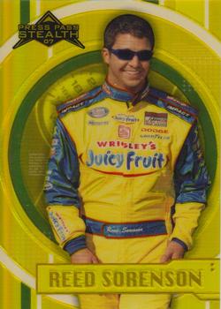 2007 Press Pass Stealth - Chrome Exclusives #X44 Reed Sorenson Front