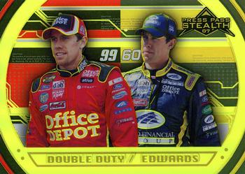 2007 Press Pass Stealth - Chrome Exclusives #X79 Carl Edwards Front