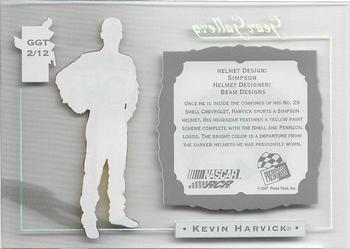2007 Press Pass VIP - Gear Gallery Transparent #GGT 2 Kevin Harvick Back