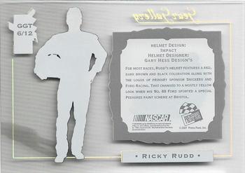 2007 Press Pass VIP - Gear Gallery Transparent #GGT 6 Ricky Rudd Back