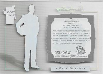 2007 Press Pass VIP - Gear Gallery Transparent #GGT 12 Kyle Busch Back