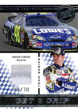 2007 Press Pass VIP - Get A Grip Teams #GGT 29 Jimmie Johnson Front