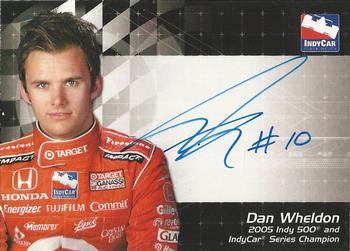 2007 Rittenhouse IRL - Autographs #NNO Dan Wheldon Front