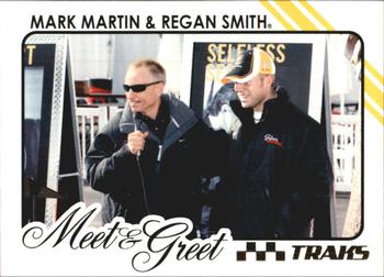 2007 Traks - Gold #G65 Mark Martin / Regan Smith Front