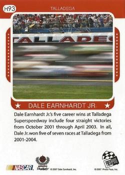 2007 Traks - Holofoil #H93 Dale Earnhardt Jr. Back