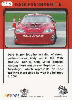 2007 Traks - Target Exclusives #DE-A Dale Earnhardt Jr. Back