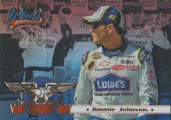 2007 Wheels American Thunder - American Dreams Gold #AD 3 Jimmie Johnson Front
