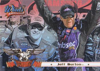2007 Wheels American Thunder - American Dreams Gold #AD 5 Jeff Burton Front