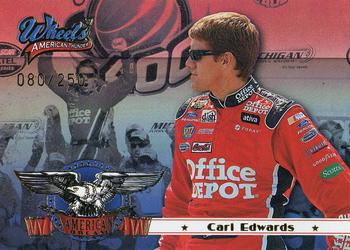 2007 Wheels American Thunder - American Dreams Gold #AD 9 Carl Edwards Front