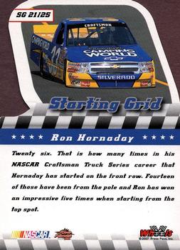 2007 Wheels American Thunder - Starting Grid #SG 21 Ron Hornaday Back