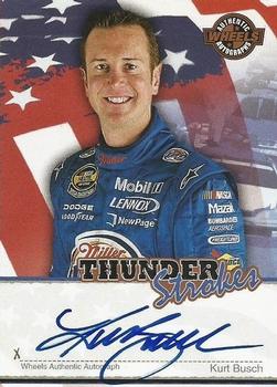 2007 Wheels American Thunder - Thunder Strokes #NNO Kurt Busch Front