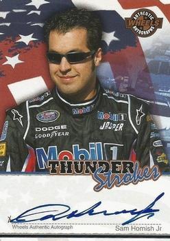2007 Wheels American Thunder - Thunder Strokes #NNO Sam Hornish Jr. Front
