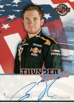 2007 Wheels American Thunder - Thunder Strokes #NNO Brian Vickers Front