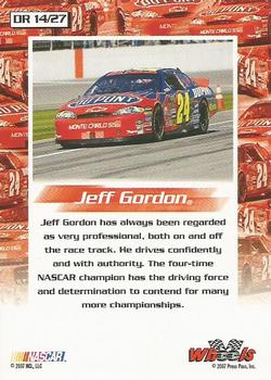 2007 Wheels High Gear - Driven #DR 14 Jeff Gordon Back