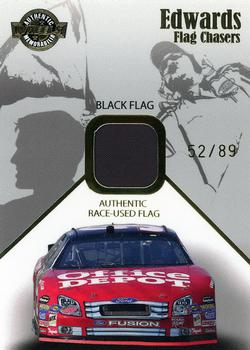 2007 Wheels High Gear - Flag Chasers Black #FC 2 Carl Edwards Front