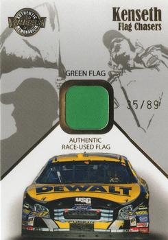 2007 Wheels High Gear - Flag Chasers Green #FC 10 Matt Kenseth Front