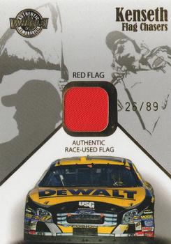 2007 Wheels High Gear - Flag Chasers Red #FC 10 Matt Kenseth Front