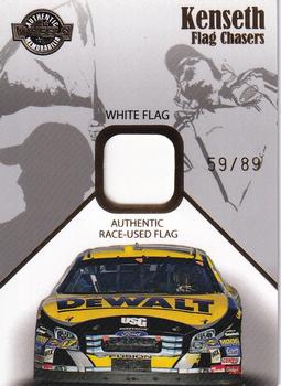 2007 Wheels High Gear - Flag Chasers White #FC 10 Matt Kenseth Front