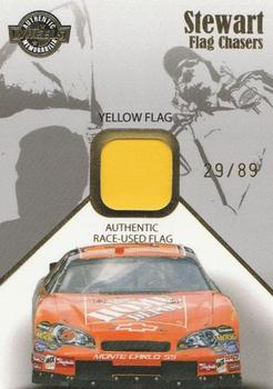 2007 Wheels High Gear - Flag Chasers Yellow #FC 4 Tony Stewart Front