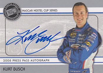 2008 Press Pass - Autographs #NNO Kurt Busch Front