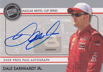 2008 Press Pass - Autographs #NNO Dale Earnhardt Jr. Front