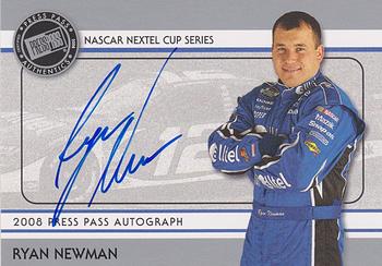 2008 Press Pass - Autographs #NNO Ryan Newman Front