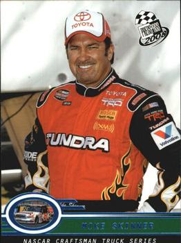 2008 Press Pass - Blue #B46 Mike Skinner Front