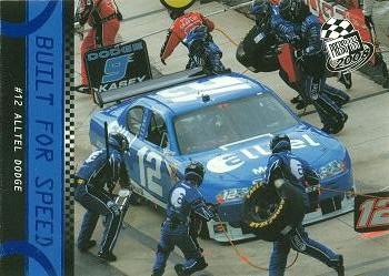 2008 Press Pass - Blue #B72 Ryan Newman's Car Front