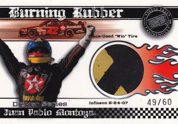 2008 Press Pass - Burning Rubber Drivers #BRD 15 Juan Pablo Montoya Front