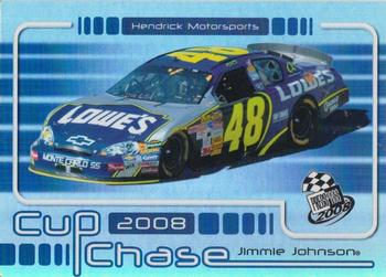2008 Press Pass - Cup Chase #CCR 14 Jimmie Johnson Front