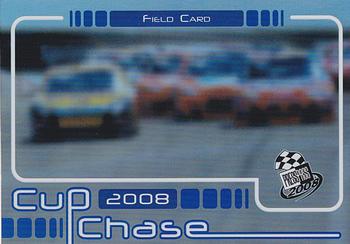 2008 Press Pass - Cup Chase #CCR 18 Field Card Front