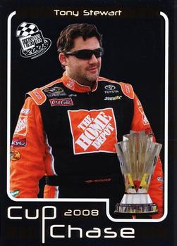 2008 Press Pass - Cup Chase Prizes #CC 8 Tony Stewart Front