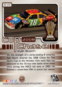 2008 Press Pass - Cup Chase Prizes #CC 1 Kyle Busch Back