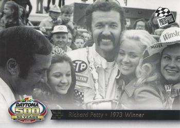 2008 Press Pass - Daytona 500 50th Anniversary #12 Richard Petty '73 Front
